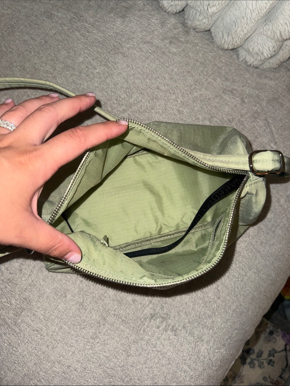 Baggu Celadon Loaf Bag - Picture 2 of 3